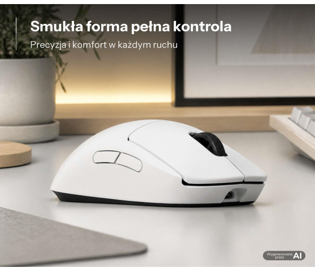 Logitech G PRO 2 Lightspeed biały - 1601977 - zdjęcie 6